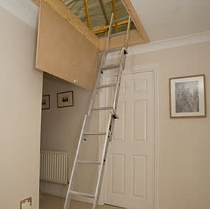 3 Section - Aluminium Loft Ladder